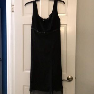 Black cocktail dress